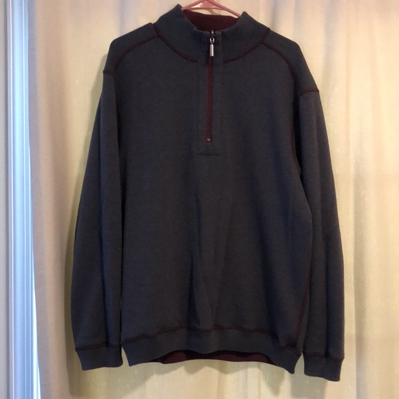 Kona Supply Co. Reversible Quarter-Zip Sweater, size medium - Picture 5 of 5